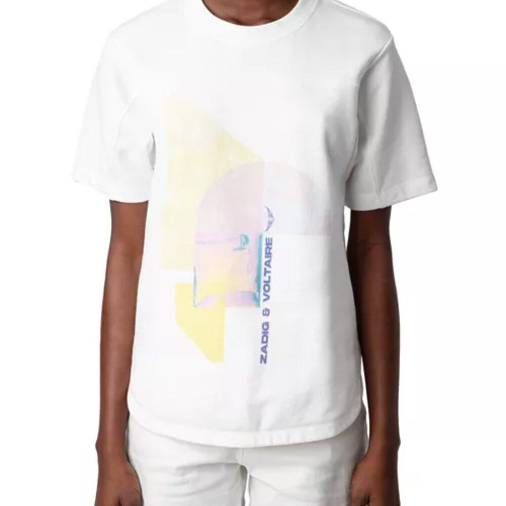 NWT Zadig & Voltaire Short Sleeve Graphic Tee Designer Luxury Streetwear